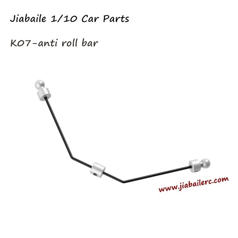 Spare Parts For Jiabaile 1001 1002 1003 1004 1/10 RC Car-Anti Roll Bar k07