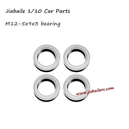 Jiabaile 1/10 RC Car Spare Parts M12 Bearings For 1001 1002 1003 1004