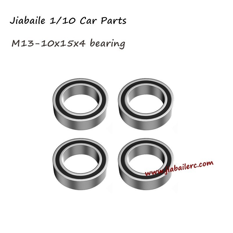 Jiabaile 1/10 RC Car Spare Parts M13 10X15X4 Bearings For 1001 1002 1003 1004