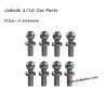 Jiabaile 1/10 RC Car Spare Parts M26 4.8X6MM Ball Screw For 1001 1002 1003 1004