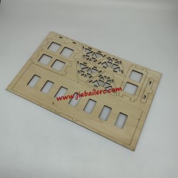 Jiabaile mini rc car scene obstacle course diy