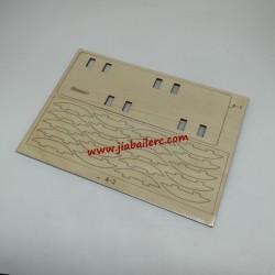 Jiabaile rc 1/36 mini crawler scene obstacle course diy