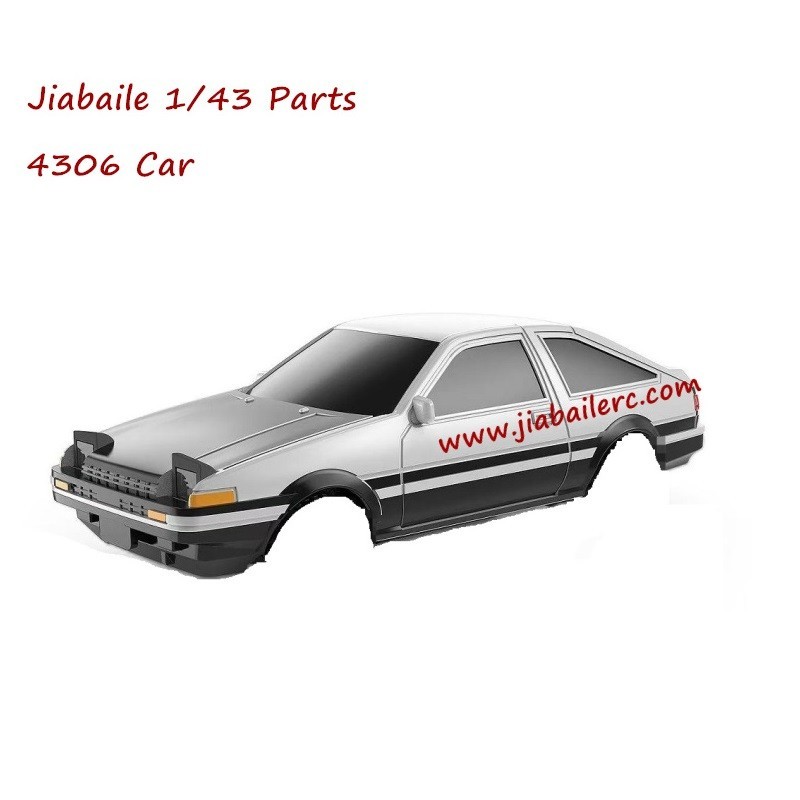 Jiabaile 4306 RC Car Parts Body Shell With Front And Rear Fixing Plates Jiabaile 4306 RC Car Parts Body Shell With Front And Rear Fixing Plates
