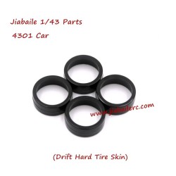 Jiabaile 4301 1/43 Drift Car Parts Drift Hard Tire Skin