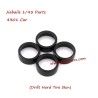 Jiabaile 4301 1/43 Drift Car Parts Drift Hard Tire Skin