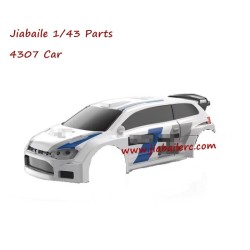 Jiabaile 4307 Drift Car Parts Car Shell, With Front And Rear Fixing Plates
