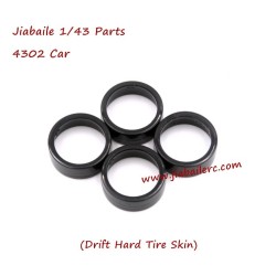Jiabaile 4302 1/43 Drift Car Parts Drift Hard Tire Skin
