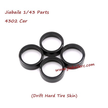 Jiabaile 4302 1/43 Drift Car Parts Drift Hard Tire Skin