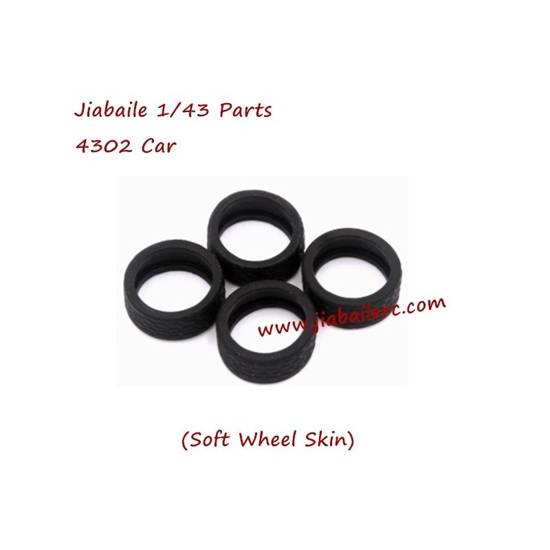 Jiabaile 4302 RC Drift Car Parts Racing Soft Wheel Skin