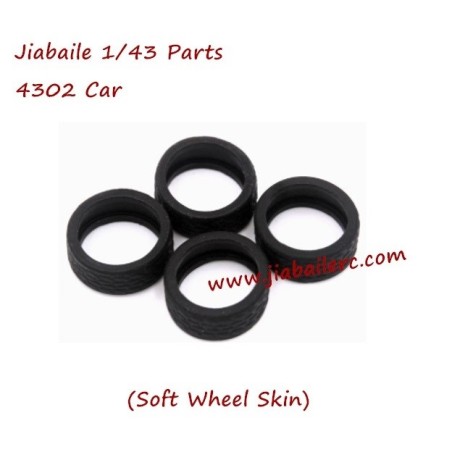 Jiabaile 4302 RC Drift Car Parts Racing Soft Wheel Skin
