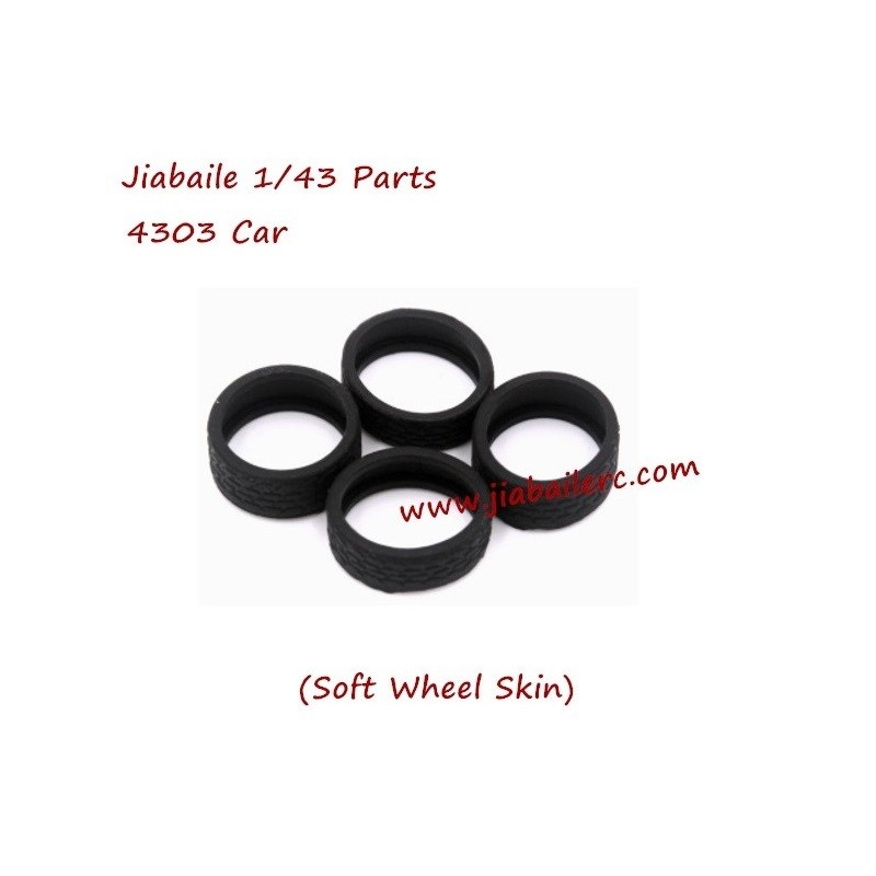 Jiabaile Mini Racing 4303 1/43 RC Drift Car Parts Racing Soft Wheel Skin Jiabaile Mini Racing 4303 1/43 RC Drift Car Parts Racing Soft Wheel Skin
