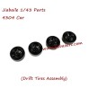Mini Racing Jiabaile 4304 RC Drift Car Parts Drift Tires Assembly