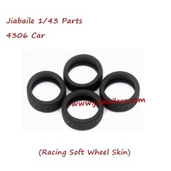 Jiabaile 4306 RC Car Parts Racing Soft Wheel Skin