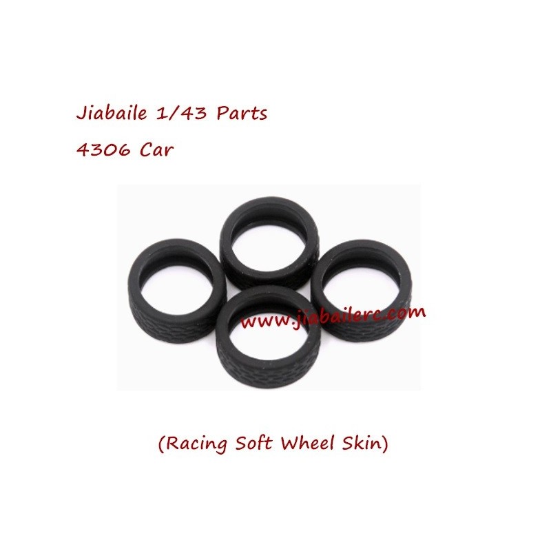 Jiabaile 4306 RC Car Parts Racing Soft Wheel Skin Jiabaile 4306 RC Car Parts Racing Soft Wheel Skin