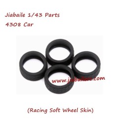 Jiabaile 4308 RC Drift Car Parts Racing Soft Wheel Skin