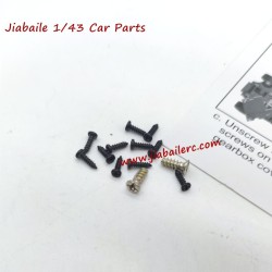 Jiabaile 1/43 Drift Car Parts Screw Kit, For Mini Racing 4301 4302 4303 4304 4305 4306 4307 4308 4309 Cars