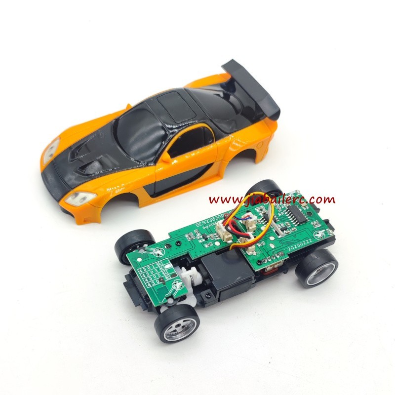 Jiabaile 1/43 Scale RC Drift Car With Gyro 4309 2.4G 4WD Racing Car