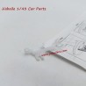 Jiabaile RC Drift Car Parts Steering Connector For 4301 4302 4303 4304 4305 4306 4307 4308 4309 Cars