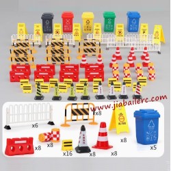 Mini drift car special roadblock props - suitable for jiabaile 1/43 mini racing