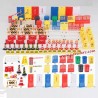 Mini drift car special roadblock props - suitable for jiabaile 1/43 mini racing