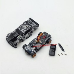jiabaile 4301 rc drift car with gyro Internal structure photos