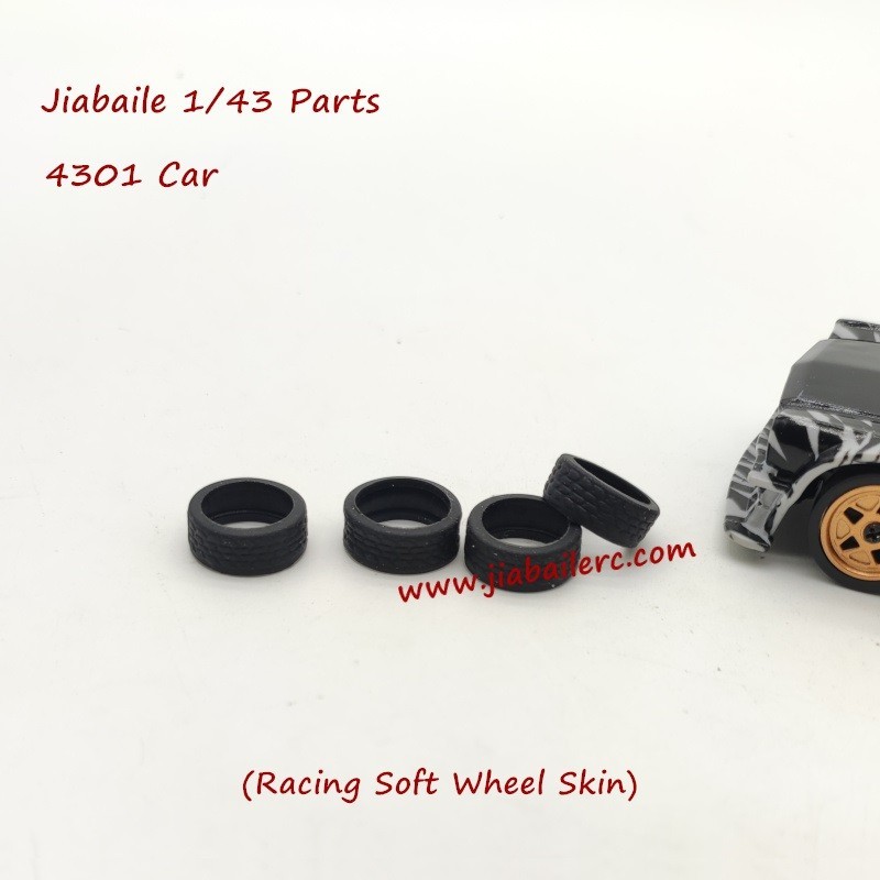 Jiabaile RC Drift Car 4301 Parts Racing Soft Wheel Skin Jiabaile RC Drift Car 4301 Parts Racing Soft Wheel Skin