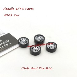 Jiabaile 4302 1/43 Drift Car Parts Drift Tires Assembly