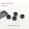 Mini Racing Jiabaile 4304 RC Drift Car Parts Drift Tires Assembly