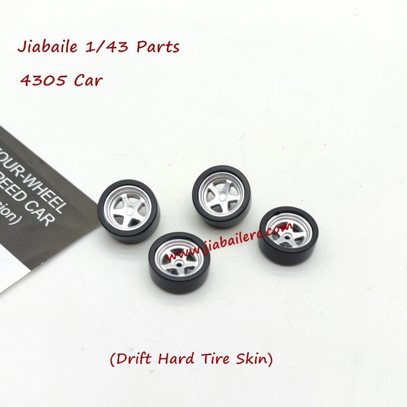 Jiabaile 4305 1/43 RC Drift Car Parts Drift Tires Assembly Jiabaile 4305 1/43 RC Drift Car Parts Drift Tires Assembly