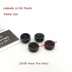 Jiabaile 4306 1/43 RC Car Parts Drift Tires Assembly