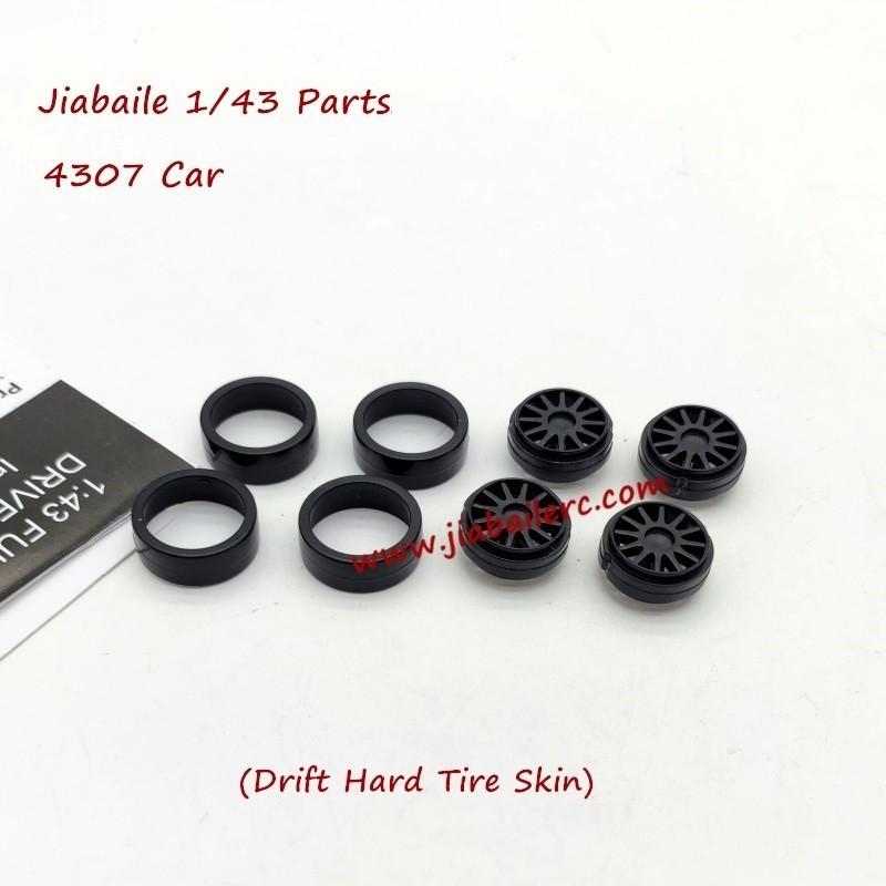 Jiabaile 4307 RC Drift Car Parts Wheels Assembly Jiabaile 4307 RC Drift Car Parts Wheels Assembly