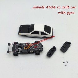 jiabaile 4306 1/43 4wd mini rc drift car with gyro