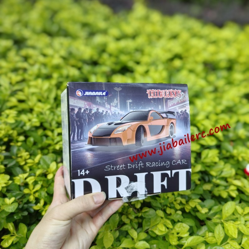 Jiabaile Mini RC Car 4304, 1/14 High Speed Drift Car Top Speed 15km/h