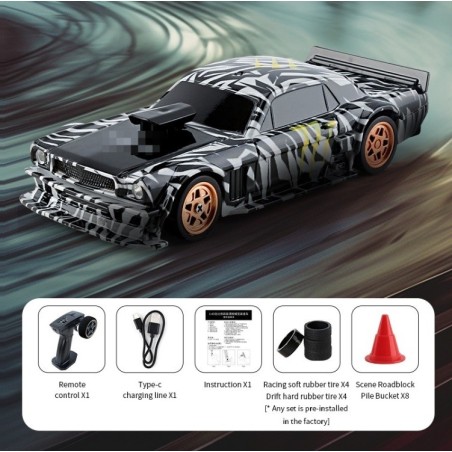 Jiabaile RC Drift Car 4301 1/43 2.4G 4WD Hight Speed Racing Car