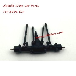 Jiabaile 3601 1/36 Climber Car Parts Rear Gearbox Assembly