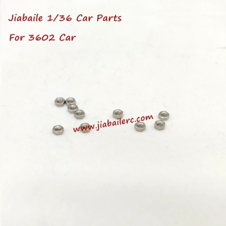 Jiabaile 3602 RC Climbing Car Parts Wheel Nut