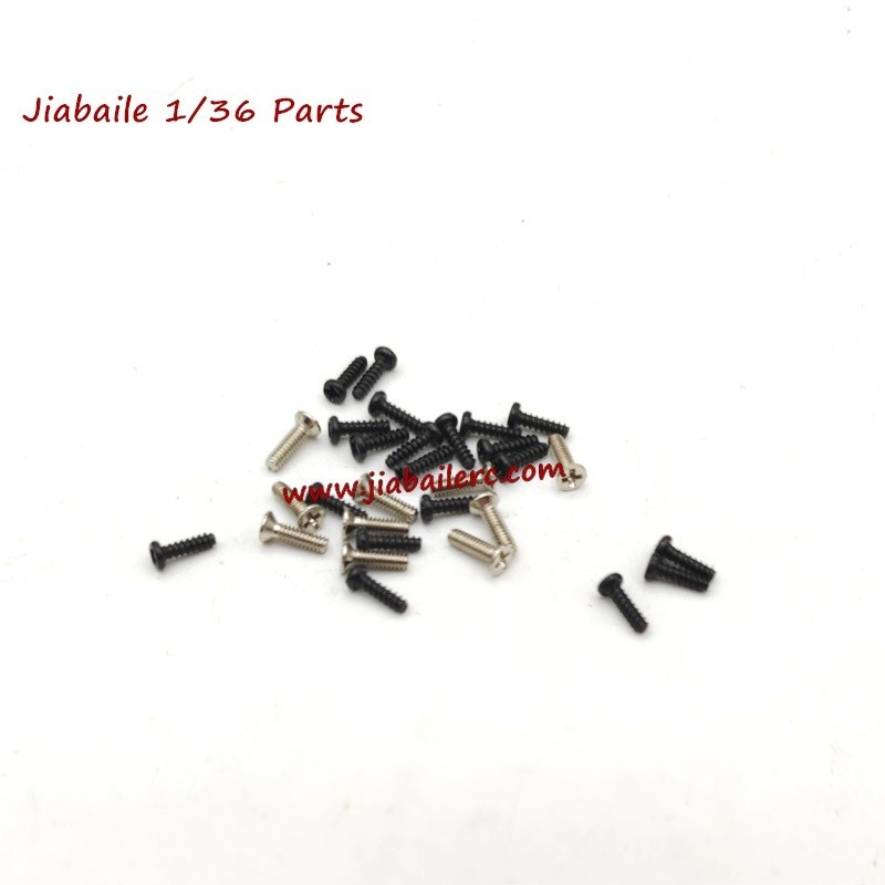 Jiabaile 3602 RC Crawler Car Parts Phillips Screw Jiabaile 3602 RC Crawler Car Parts Phillips Screw