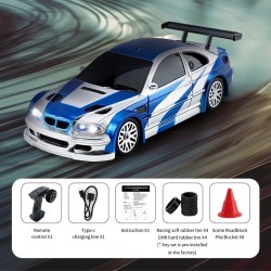 Jiabaile 1/43 Scale RC Drift Car 4302, 2.4G 4WD Top Speed 15km/h