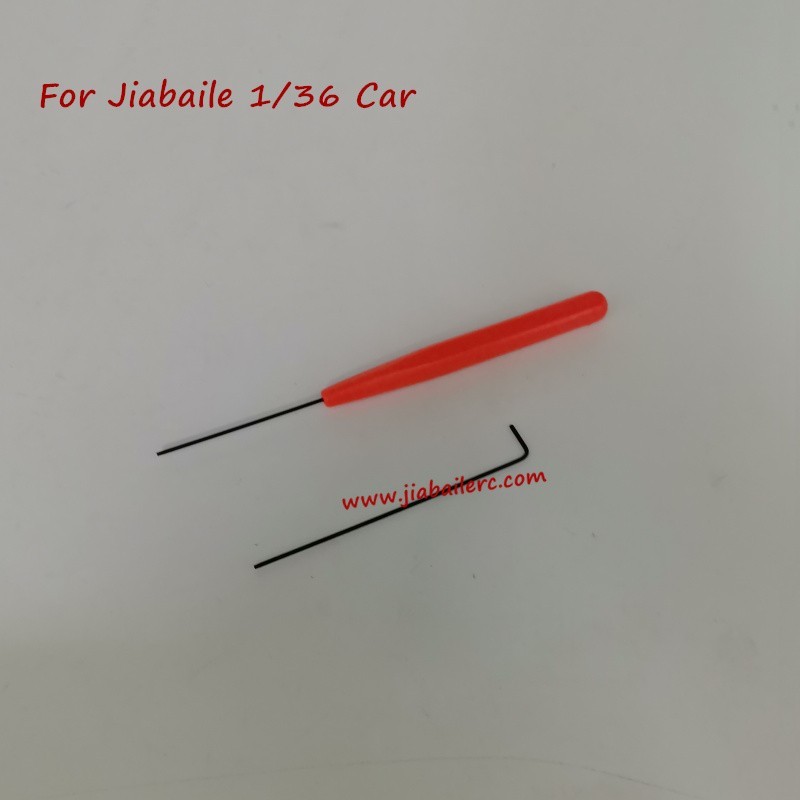 Jiabaile 3602 RC Climbing Car Parts Repair Tools-Hexagonal Screwdriver Jiabaile 3602 RC Climbing Car Parts Repair Tools-Hexagonal Screwdriver