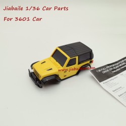 Jiabaile 3601 RC Car Parts Body Shell