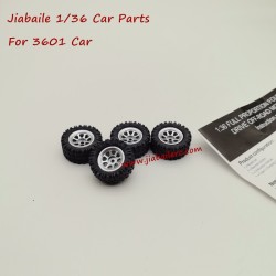 Jiabaile 3601 RC Car Parts Tire