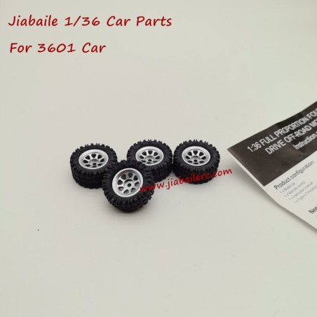 Jiabaile 3601 RC Car Parts Tire