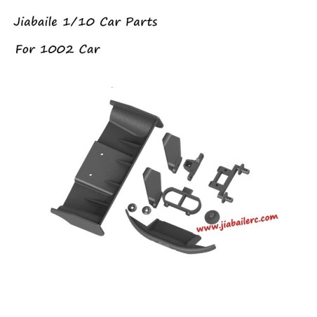 Jiabaile 1002 Parts P116 Bumper And Rear Wing Kit