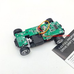 Jiabaile 4305 1/43 RC Drift Car Internal Components Diagram