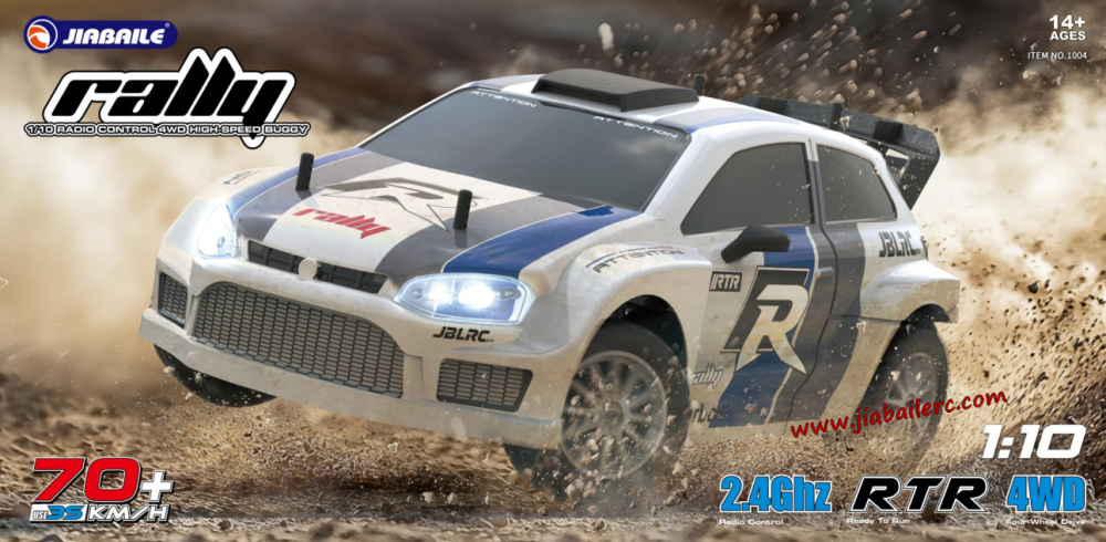 JBL RC Jiabaile 1004 rally rc car