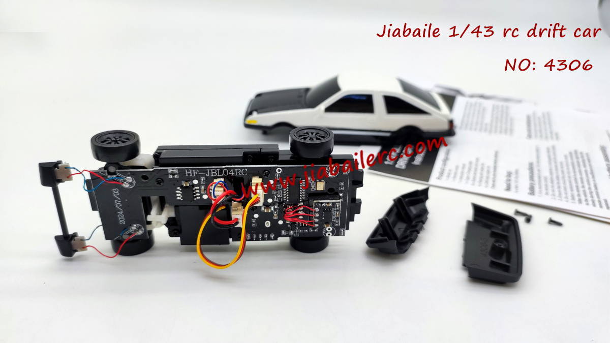 jiabaile 4306 rc drift car internal components