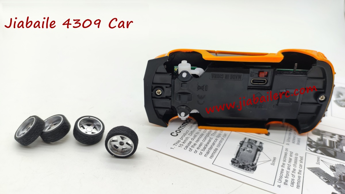 jiabaile 4309 1/43 rc drift car parts wheels