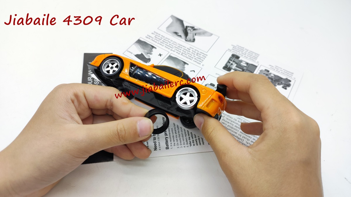 Jiabaile 4309 1/43 rc drift car wheels