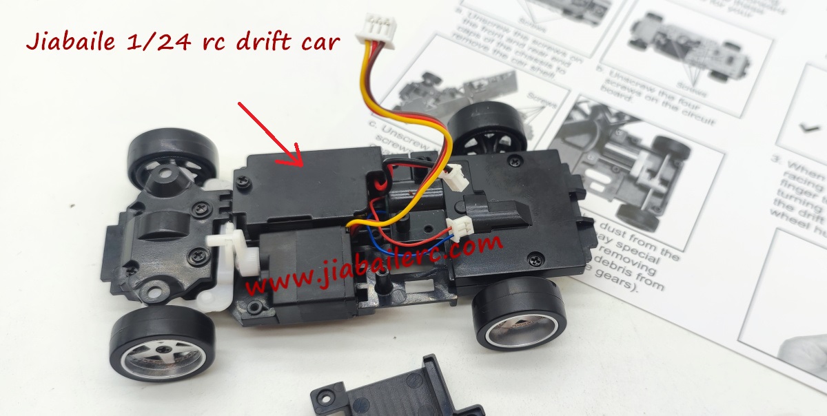 jiabaile 1/43 rc drift car battery installation diagram