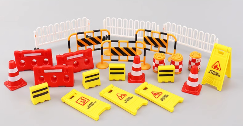 mini drift car special roadblock props
